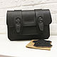 Bag for strap (borsetta) black leather. Classic Bag. roman-bushuev (bags-bush). Online shopping on My Livemaster.  Фото №2