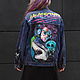 Кастомная джинсовая куртка "Jawesome", Куртки, Санкт-Петербург,  Фото №1