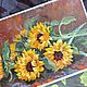 Oil painting 'Sunflowers'. Pictures. Fine Art for Joy. My Livemaster. Фото №6