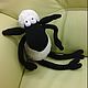 Soft toys: Shaun The Sheep. Stuffed Toys. knitted animation. My Livemaster. Фото №6