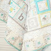Для дома и интерьера handmade. Livemaster - original item Patchwork Baby Blanket TOYS. Handmade.