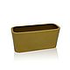 Кашпо металлическое TEMPACHE 40x18x15х18 см, 10л, золотое. Вазоны садовые. Tempache. Интернет-магазин Ярмарка Мастеров.  Фото №2