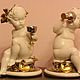  CAPODIMONTE Cappe “DRINKING CHERUBS” ТРИ ХЕРУВИМА Каподимон. Статуэтки. В мире Сокровищ. Интернет-магазин Ярмарка Мастеров.  Фото №2