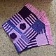 Order Knitted carpet in a square of different colors. vyazanaya6tu4ka. Livemaster. . Floor mats Фото №3