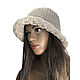 Women's Slav linen hat. Hats1. avokado. My Livemaster. Фото №5