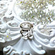 Wide open heart ring, 925 silver (K12). Rings. anna-epifanova. My Livemaster. Фото №4