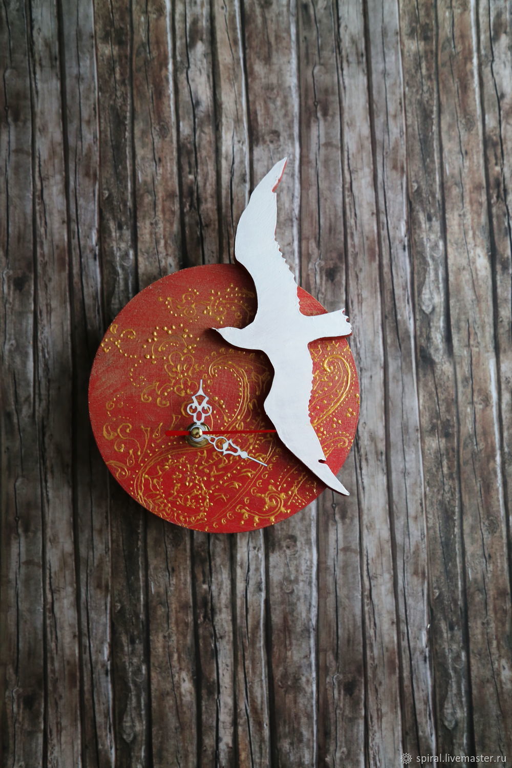 Часы " Чайка" купить в интернет-магазине Ярмарка Мастеров по цене 700 ...