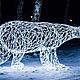 Световые скульптуры к новогодним праздникам. Арт-объекты. Скульптуры. Maacgallery. Ярмарка Мастеров.  Фото №4