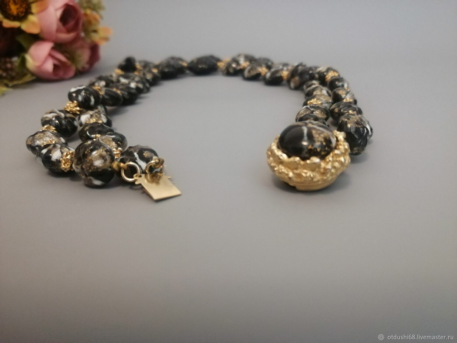 Винтаж: Винтажные Бусы .Чешская Бижутерия купить в интернет-магазине ...