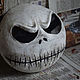 Jack Skellington Mask Resin Full face Halloween mask. Character masks. Kachestvennye avtorskie maski (Magazinnt). Ярмарка Мастеров.  Фото №5