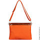 Клатч-планшет "Апельсин". Клатчи. balagura BAG. Ярмарка Мастеров.  Фото №6