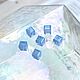 4 мм. Бусина Swarovski 5601, Air Blue Opal, Кристаллы, Москва,  Фото №1