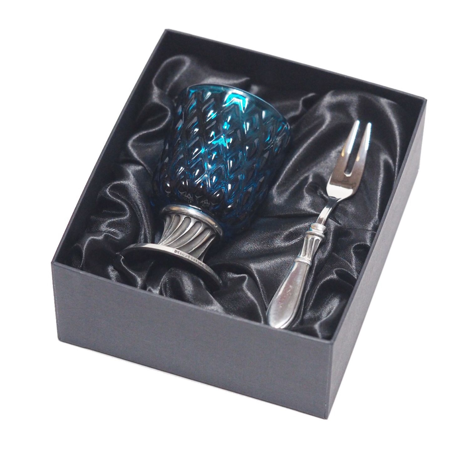A set egoist 'BLUE Ice VINTAGE -100' (Latinic and fork), Gifts for March 8, Zhukovsky,  Фото №1