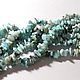Заказать Ларимар 6-10мм нить 40см. Beads. Ярмарка Мастеров. . Бусины Фото №3