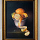 Картина маслом `Лимоны в чаше` (масло, холст 30х40) Автор: Ермакова Наталья (Nataly)