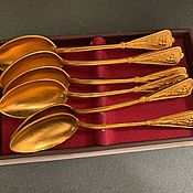 Винтаж handmade. Livemaster - original item A set of teaspoons of the USSR vintage. Handmade.