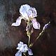 IRIS. portrait. Oil painting. Pictures. Maria Bel. Online shopping on My Livemaster.  Фото №2