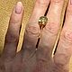 Заказать Желтый природный сапфир 4,45 ct. Leajew. Ярмарка Мастеров. . Перстень Фото №3