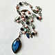 Necklace made of labrador, abalone and pearls. Necklace. Sonia Dov jewellery. Online shopping on My Livemaster.  Фото №2