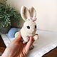 Пасхальный кролик. Пасхальные сувениры. Stitch by Stitch броши из бисера, вышивка и игрушки. Ярмарка Мастеров.  Фото №6