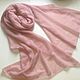 Stole knitted scarf for women from kid mohair, Wraps, Cheboksary,  Фото №1
