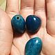 Blue Onyx. freeform beads 24mm. Beads1. 'Lady Charm'. Online shopping on My Livemaster.  Фото №2