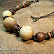 Beads of wood 'Chocolate mix'. Necklace. BijouSiberia. Online shopping on My Livemaster.  Фото №2