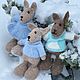 Зайка-rabbit. Мягкие игрушки. Evgeniazlato_knit Вязаные аксессуары(evgeniya-00q) (evgeniya-00q) (evgeniya-00q). Интернет-магазин Ярмарка Мастеров.  Фото №2