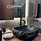 Тумба из массива дуба в ванную. Мебель для ванной. StoneTreeStudio. Интернет-магазин Ярмарка Мастеров.  Фото №2