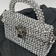 Сумка из бусин Hermes. Сумка через плечо. Mmalchivetskya-bags. Ярмарка Мастеров.  Фото №5