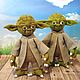 Магистр ЙОДА. Мягкие игрушки. Juliacrochettoys. Интернет-магазин Ярмарка Мастеров.  Фото №2