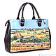 Order The average women's handbag 'Fields of van Gogh'. Pelle Volare. Livemaster. . Classic Bag Фото №3