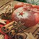 Christmas box Apple and cinnamon. Box. nikazvereva. My Livemaster. Фото №4