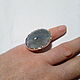 Gorgeous EMERALD FLUORITE ring, 925 silver, Rings, Ekaterinburg,  Фото №1