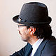 Men's felt hat 01. Hats1. EDIS | дизайнерские шляпы Наталии Эдис. Online shopping on My Livemaster.  Фото №2