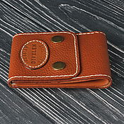 Сумки и аксессуары handmade. Livemaster - original item Purse: Ginger. Wallet mens genuine leather. Handmade.