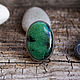 The Royal ring (ring) zoisite, 'Summer mood'. Ring. The inspiration of nature in stones. Online shopping on My Livemaster.  Фото №2
