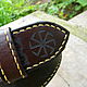 Order Men's belt made of Buffalo leather. Marik Leather Craft. Livemaster. . Straps Фото №3