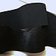 Cinturón de Laca y Estera negra, altura diferente, 7000 y 7300 para la altura de 10 cm, Belt, Moscow,  Фото №1