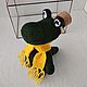 Green crocodile. Stuffed Toys. ToysAndToys. Online shopping on My Livemaster.  Фото №2