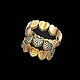 Кольцо "Круговорот сердец" из золота 585 с бриллиантами. Кольца. BUGAKOV jewelry. Ярмарка Мастеров.  Фото №5
