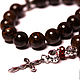 Christian prayer beads made from natural stones bronzite, Rosary, Pattaya,  Фото №1