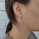 Metallic Stud Earrings. Stud earrings. Tatyana Kudryavceva (KroskaBusinca). My Livemaster. Фото №6