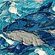  Кит интерьерная картина Импасто. Картины. SvetlaShopArt. Ярмарка Мастеров.  Фото №5