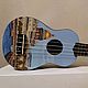 Укулеле "АЛЫЕ ПАРУСА"  гавайская гитара. Укулеле (гавайская гитара). Guitar & Ukulele art Studio. Ярмарка Мастеров.  Фото №4