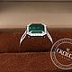 Золотое кольцо с изумрудом и бриллиантами. Кольца. FROLOF JEWELRY. Ярмарка Мастеров.  Фото №4