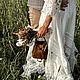 Свадебное БОХО платье "Кружевной июль". Платья. Наталья Лелякова. Ярмарка Мастеров.  Фото №6