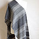 Заказать Тканый твидовый шарф "ColorBlock. Серый" Тканый шарф. Ольга (Lipisin) Weaving Fashion. Ярмарка Мастеров. . Шарфы Фото №3