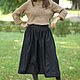 Order Djina denim Skirt. Katlen-store. Livemaster. . Skirts Фото №3