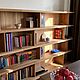 Стеллаж для книг, библиотека из массива дуба 3200х1600. Стеллажи. Wood Projects. Интернет-магазин Ярмарка Мастеров.  Фото №2